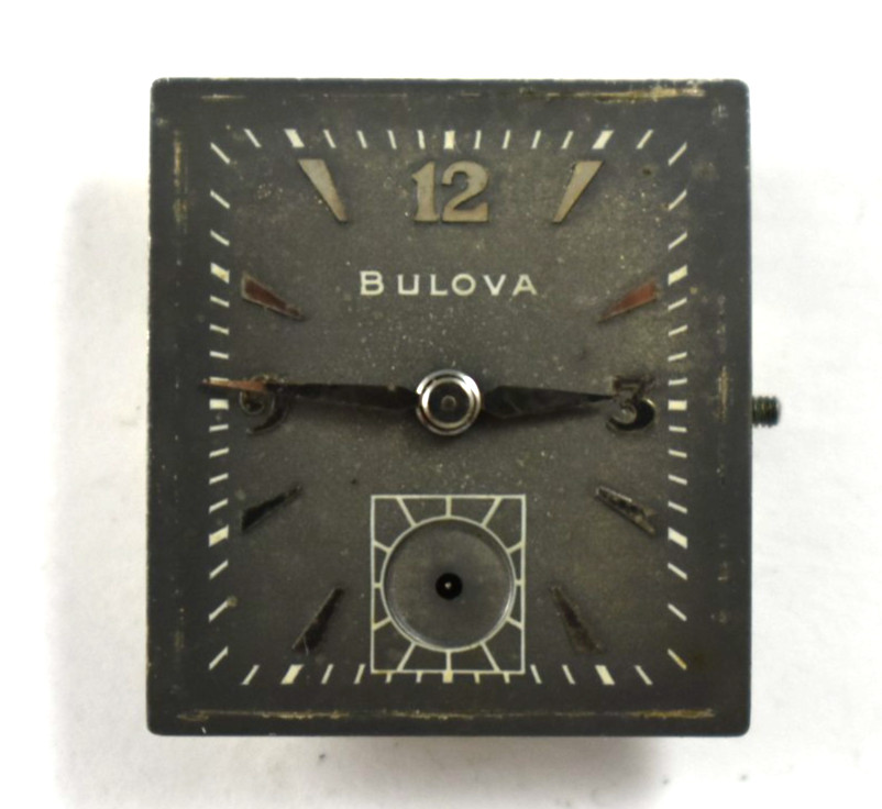Vintage Bulova Manual Wind 21J 8AE Wrist Watch Movement lot.k5