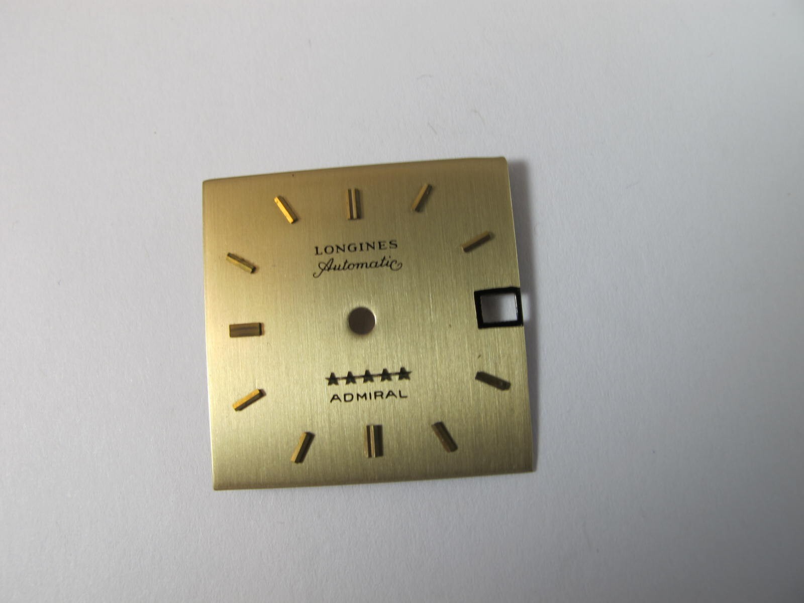 LONGINES AUTOMATIC 5 STAR ADMIRAL DIAL SQUARE FOR CALIBER 890