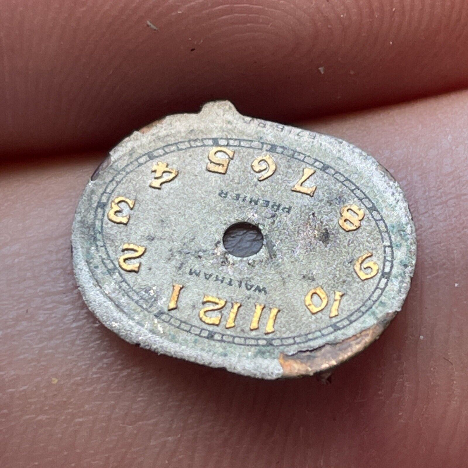 VTG Waltham Watch Co. Premier Woman’s Watch Face PARTS