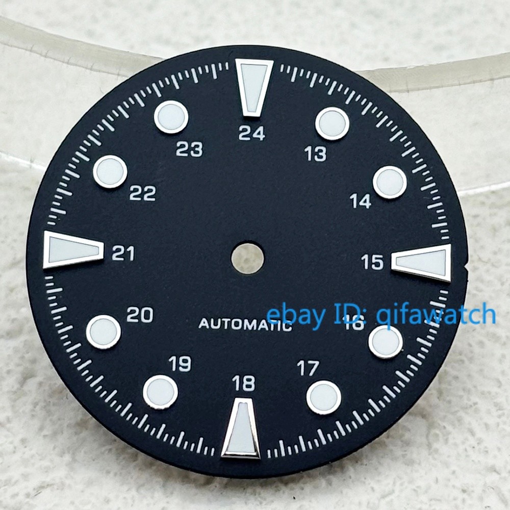 28.6mm Watch DiaGreen Luminous Fit NH35 NH36 ETA2824 2836 Miyota8215-DG Movemnet
