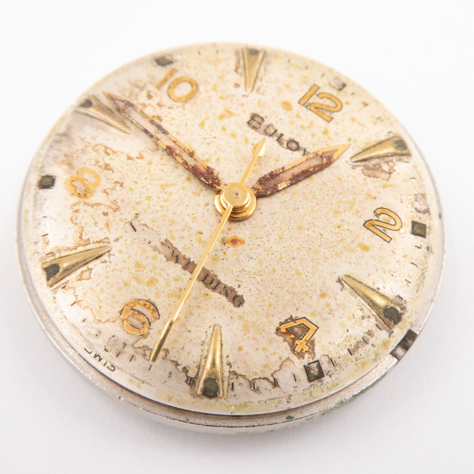 Vintage Bulova Caliber 10CMC 17-Jewel Automatic Wristwatch Movement