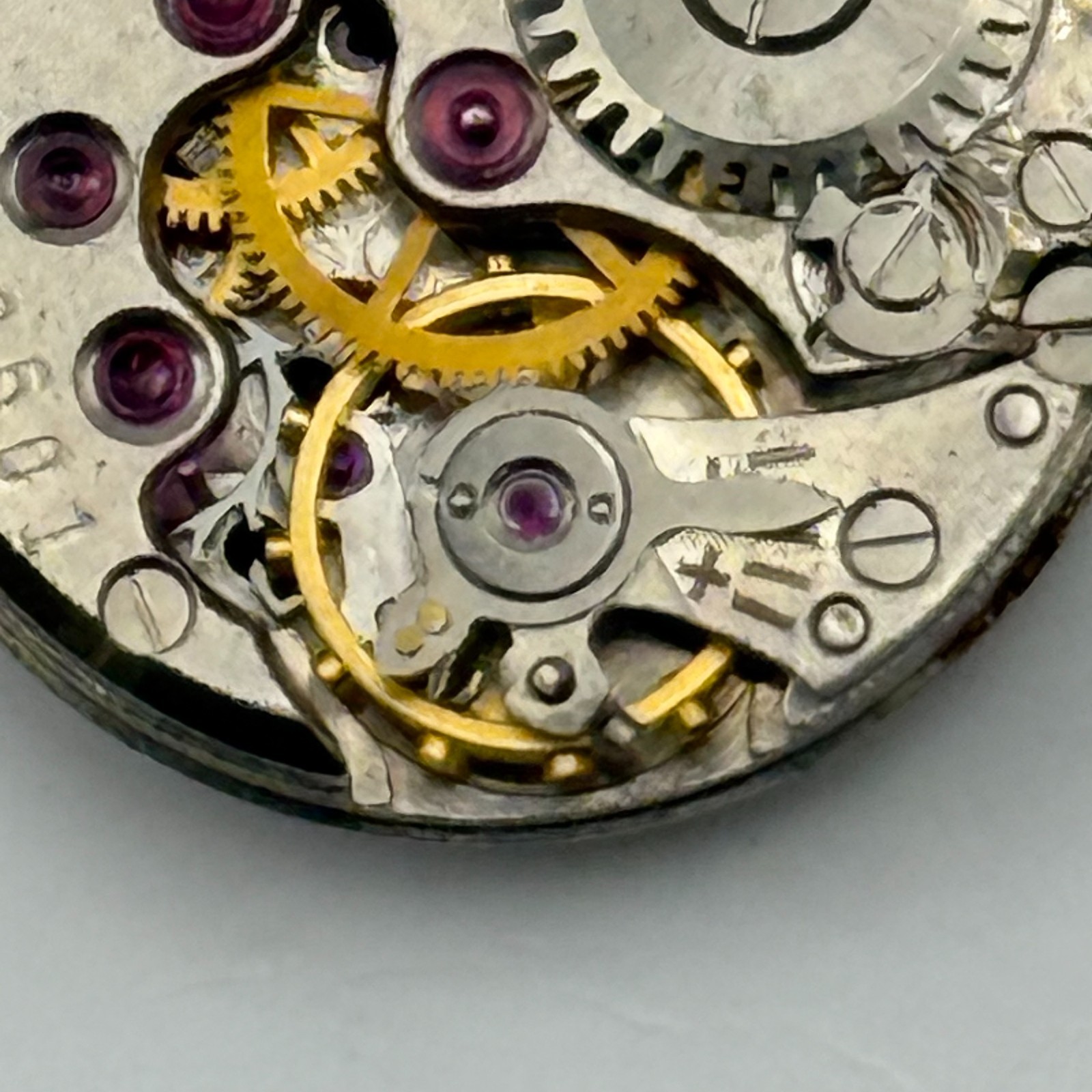 Chaika 1600 Watch Movement Volga Foreign Manual Wind Vintage Parts Repair 16.4mm
