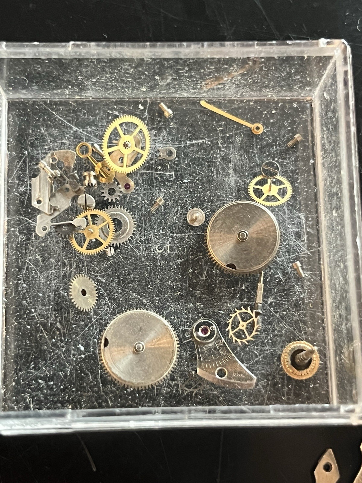 Lot Of Bulova 10AK And 10BC Watch Movement Parts