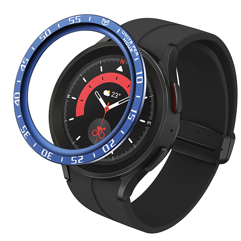 45MM Bezel Styling Frame Ring Case Metal Cover For Samsung Galaxy Watch 5 Pro