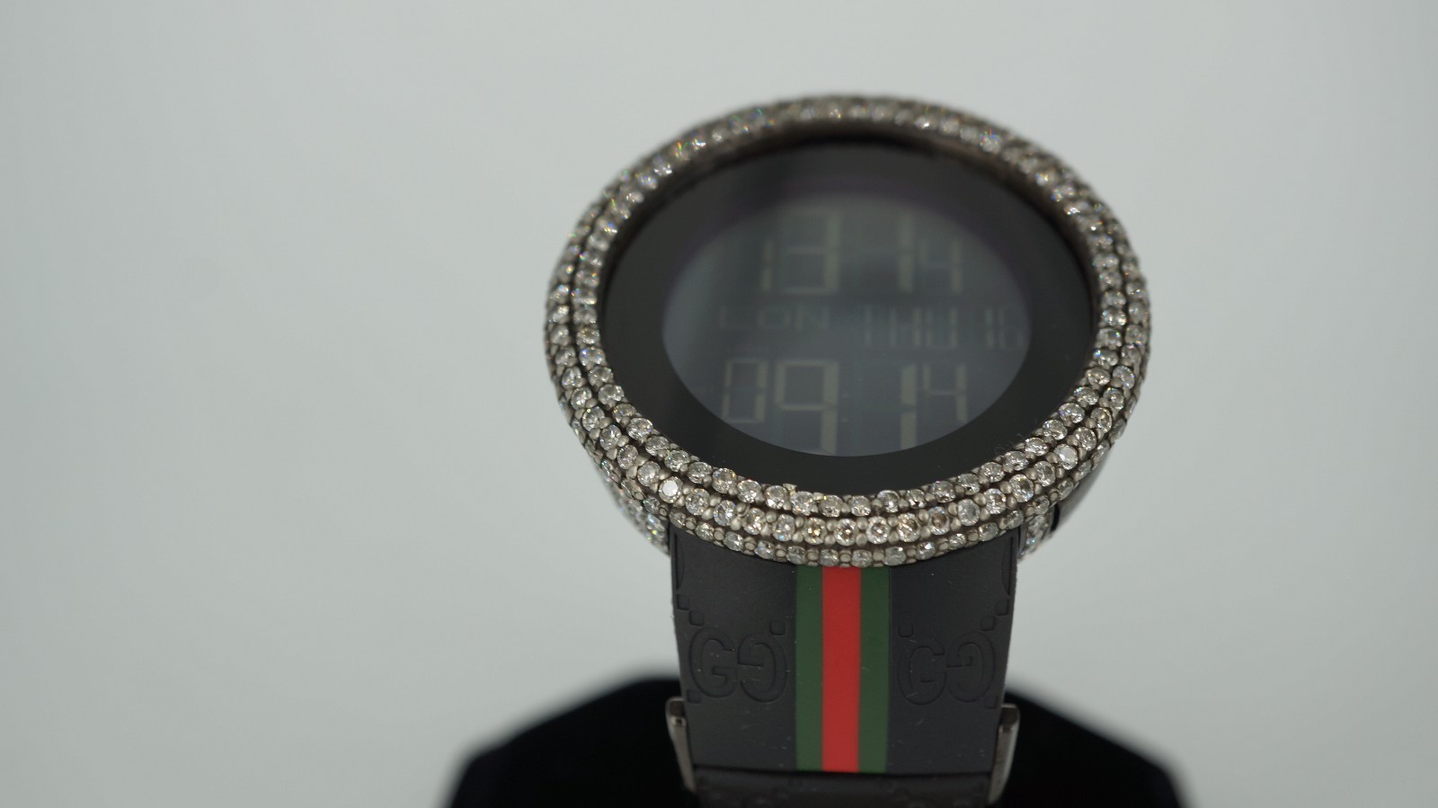 Custom I Gucci 44mm Watch With Real Diamonds