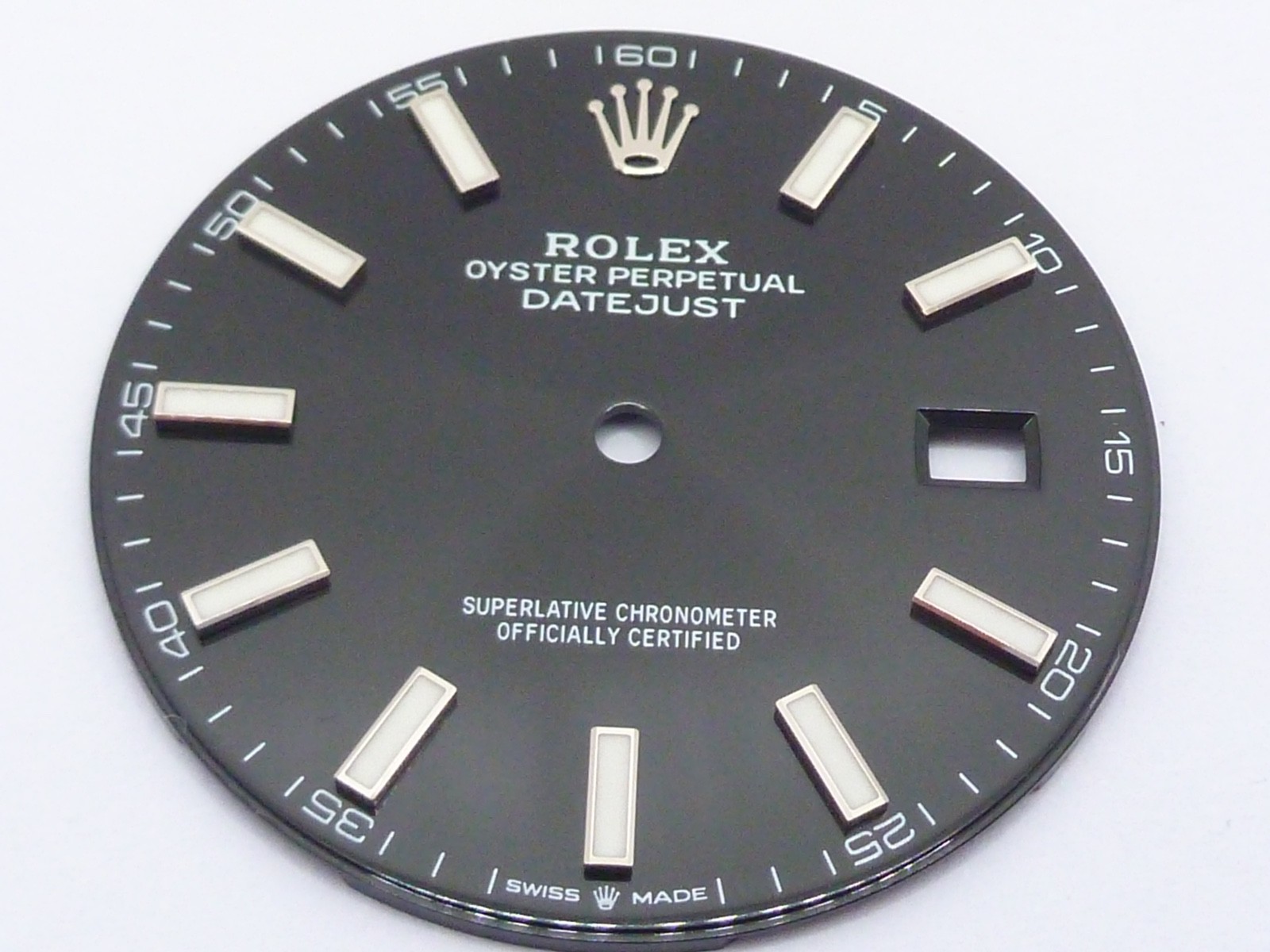 Original Rolex Datejust 126334 126300 Black Stick Dial 41mm New 2025