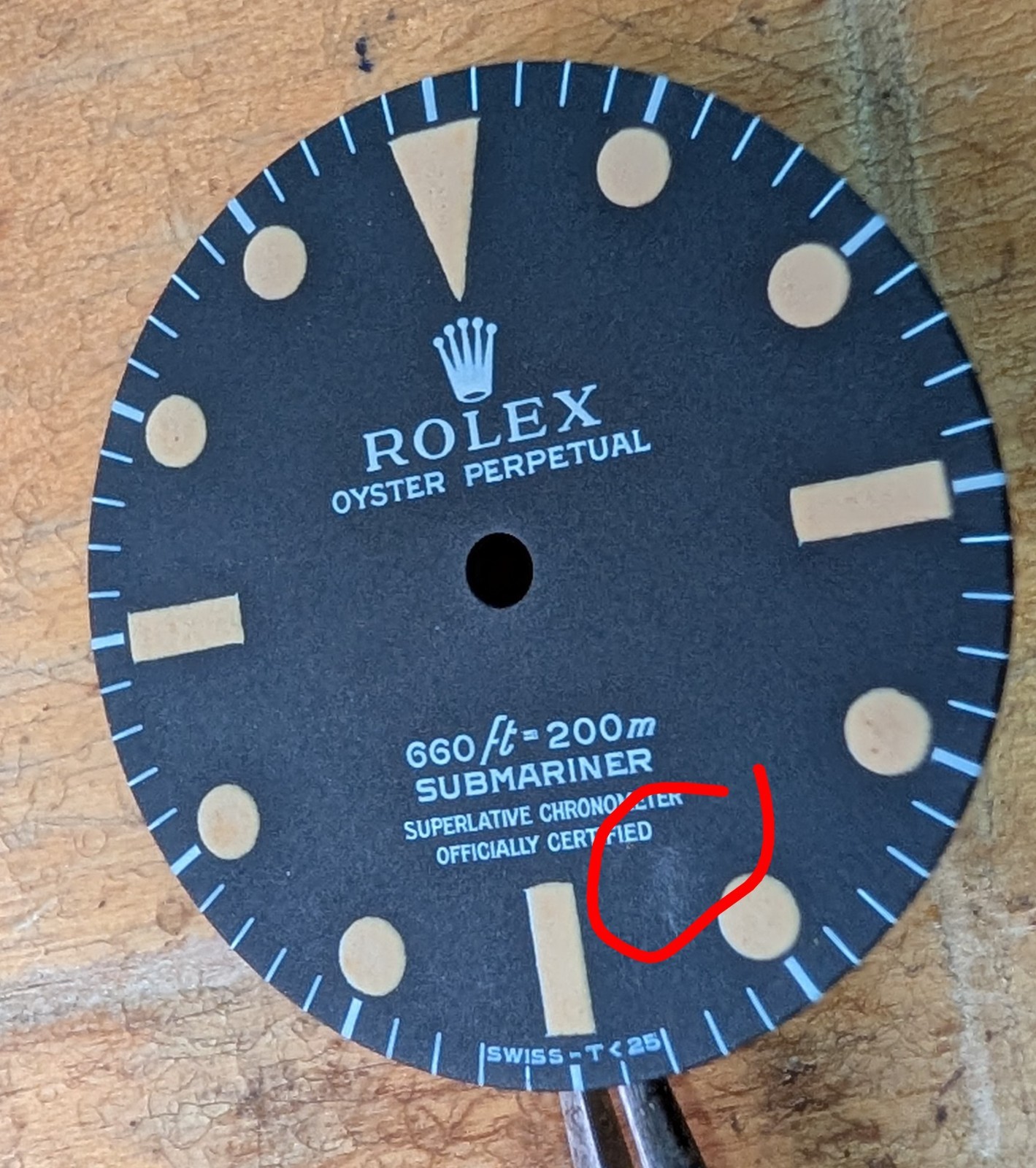 Rolex Submariner 4-Line Matte Black Dial Pumpkin Lume 1970s ref 5512 Vintage