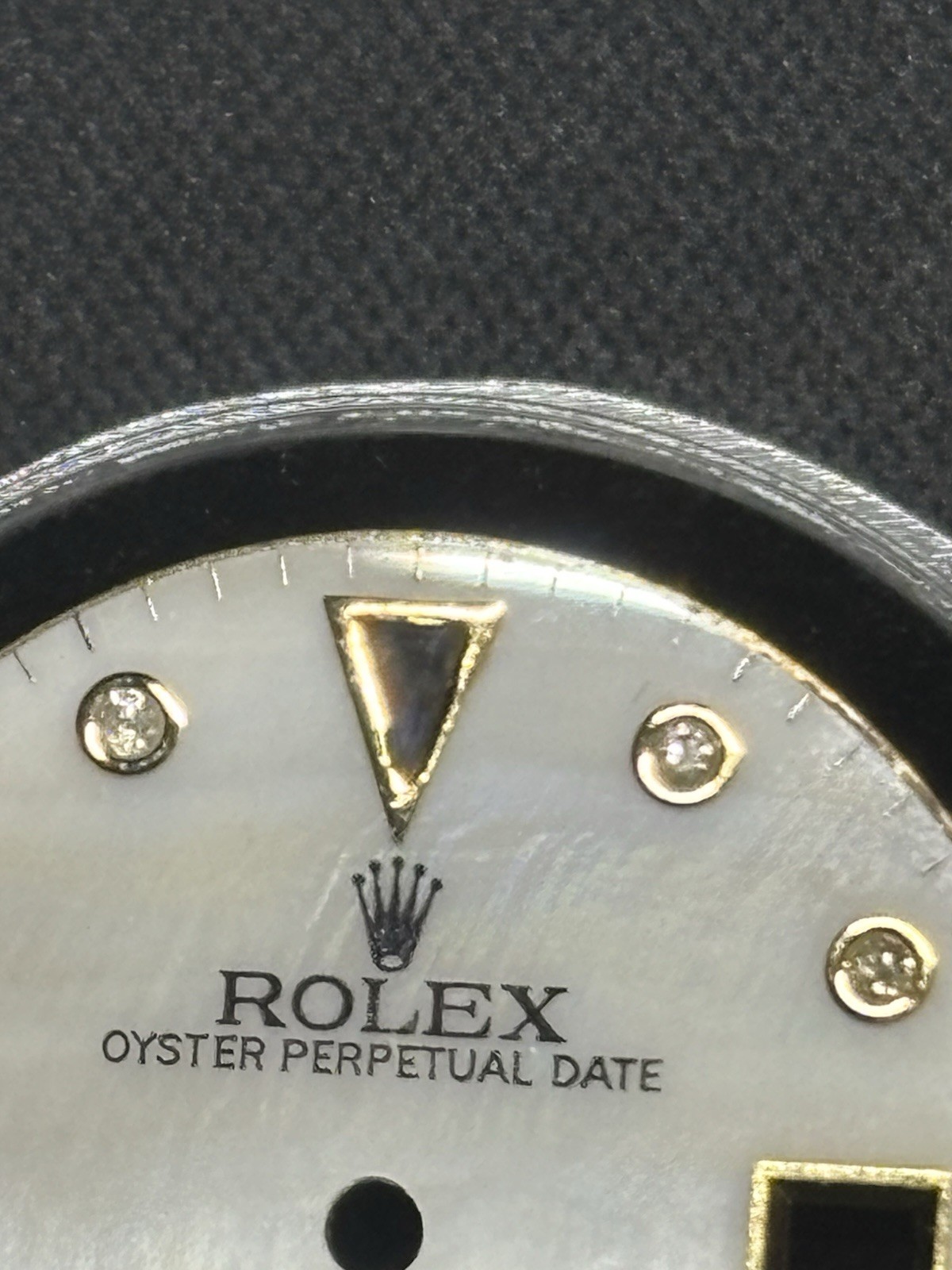 Rolex Submarine Dial Custom MOP Ruby Baguette For 16613 16803 116613