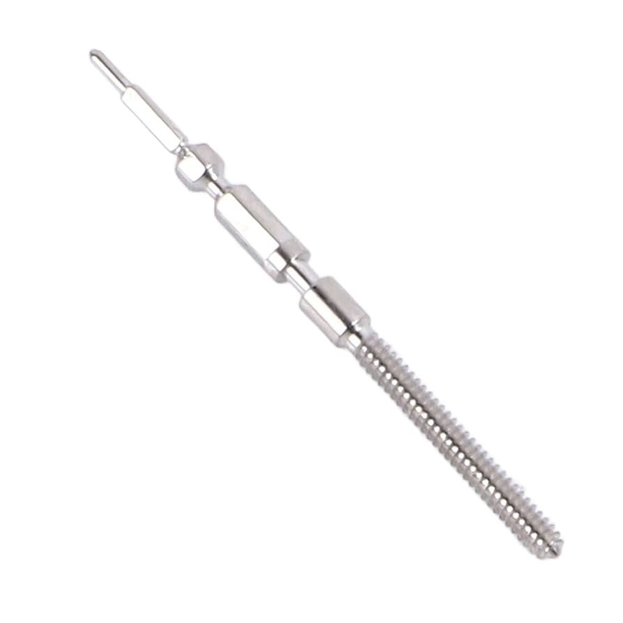 For Rolex Winding Stem for Watch Caliber 3235 3255 3285 3235-201- Length 17mm