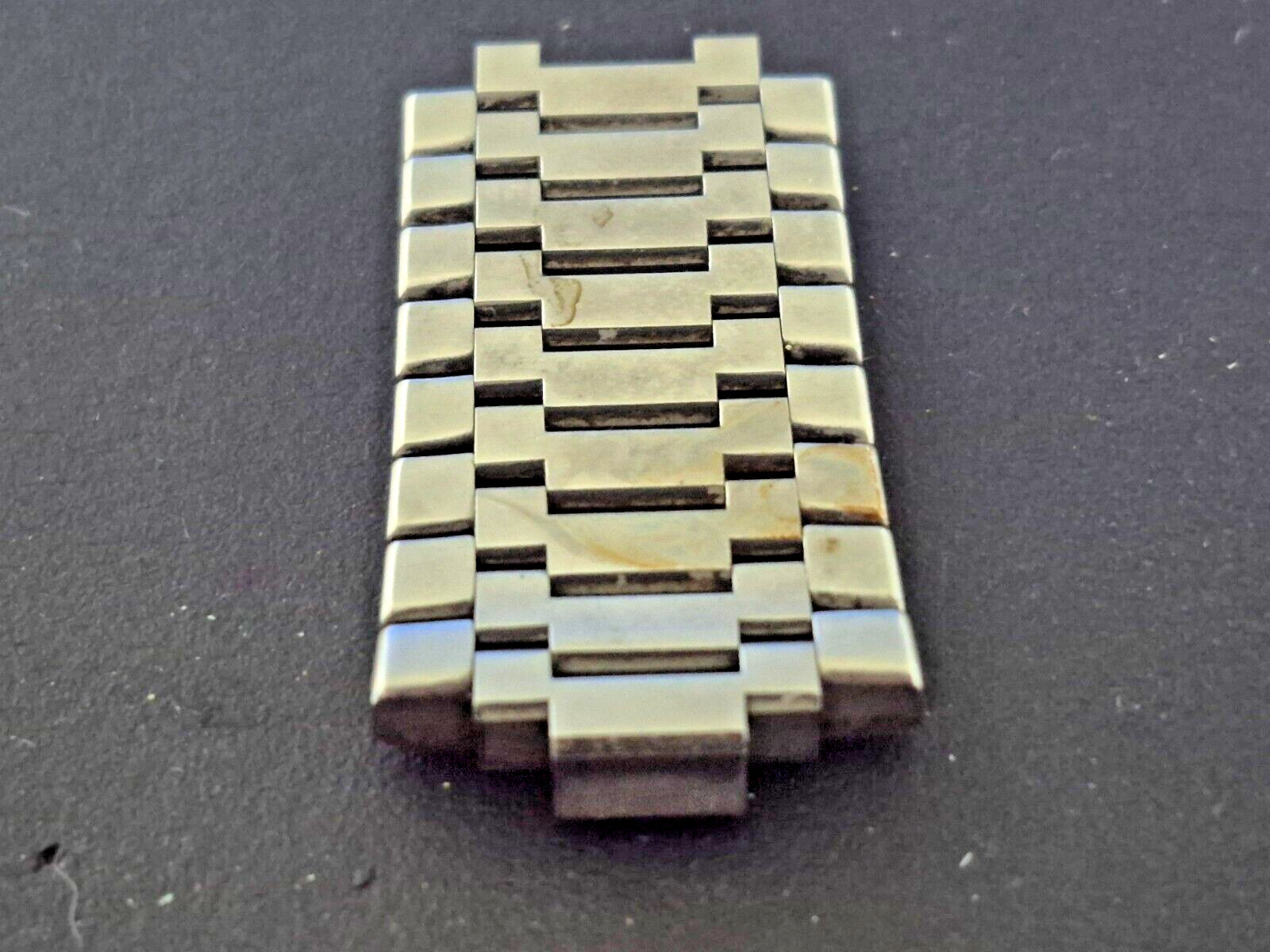 EBEL Classic Wave 8 Link Steel & Gold Segment for bands found on 21mm lug cases