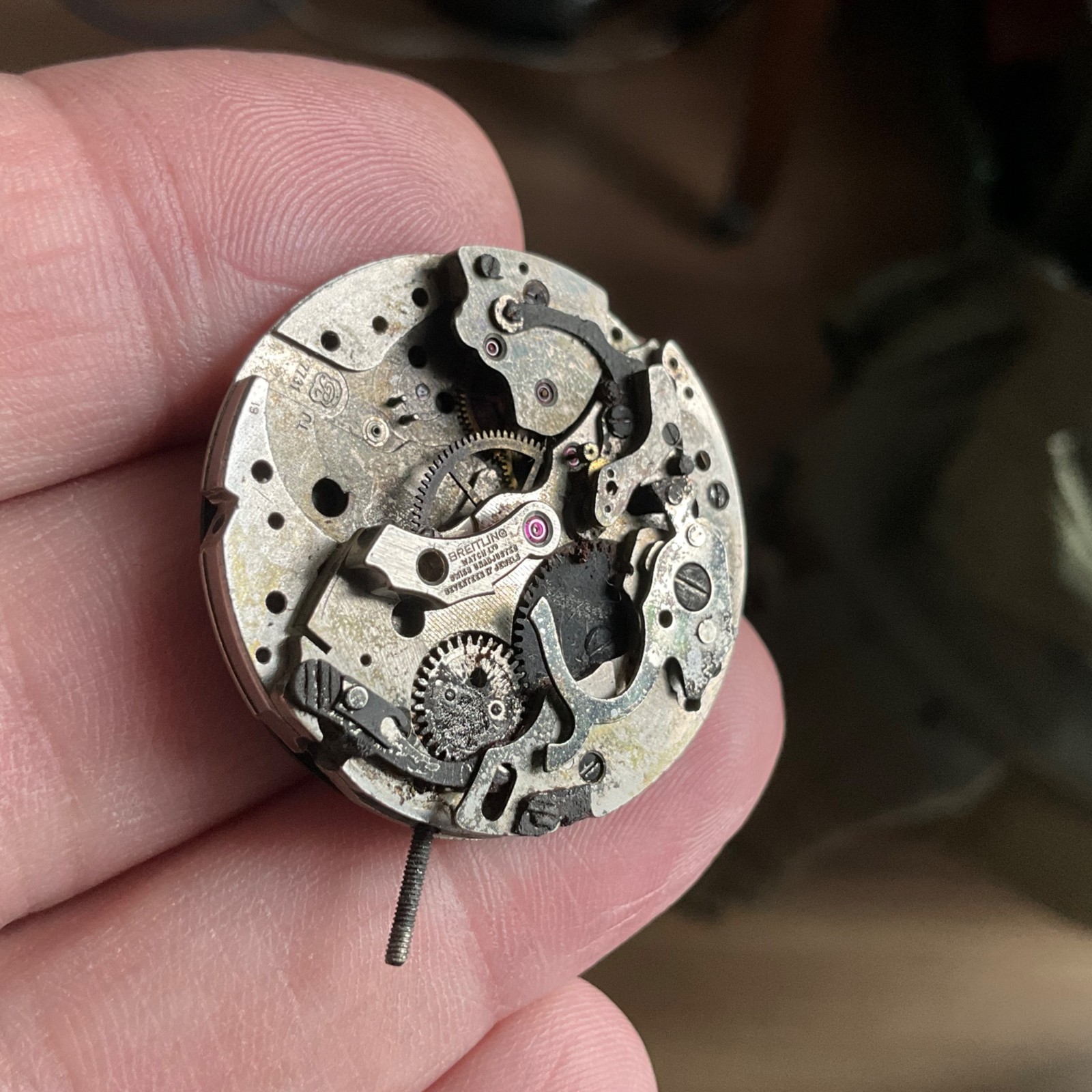 VINTAGE BREITLING SUPEROCEAN MOVEMENT DIAL REF. 2005 1967 – 100% GENUINE #9003B2