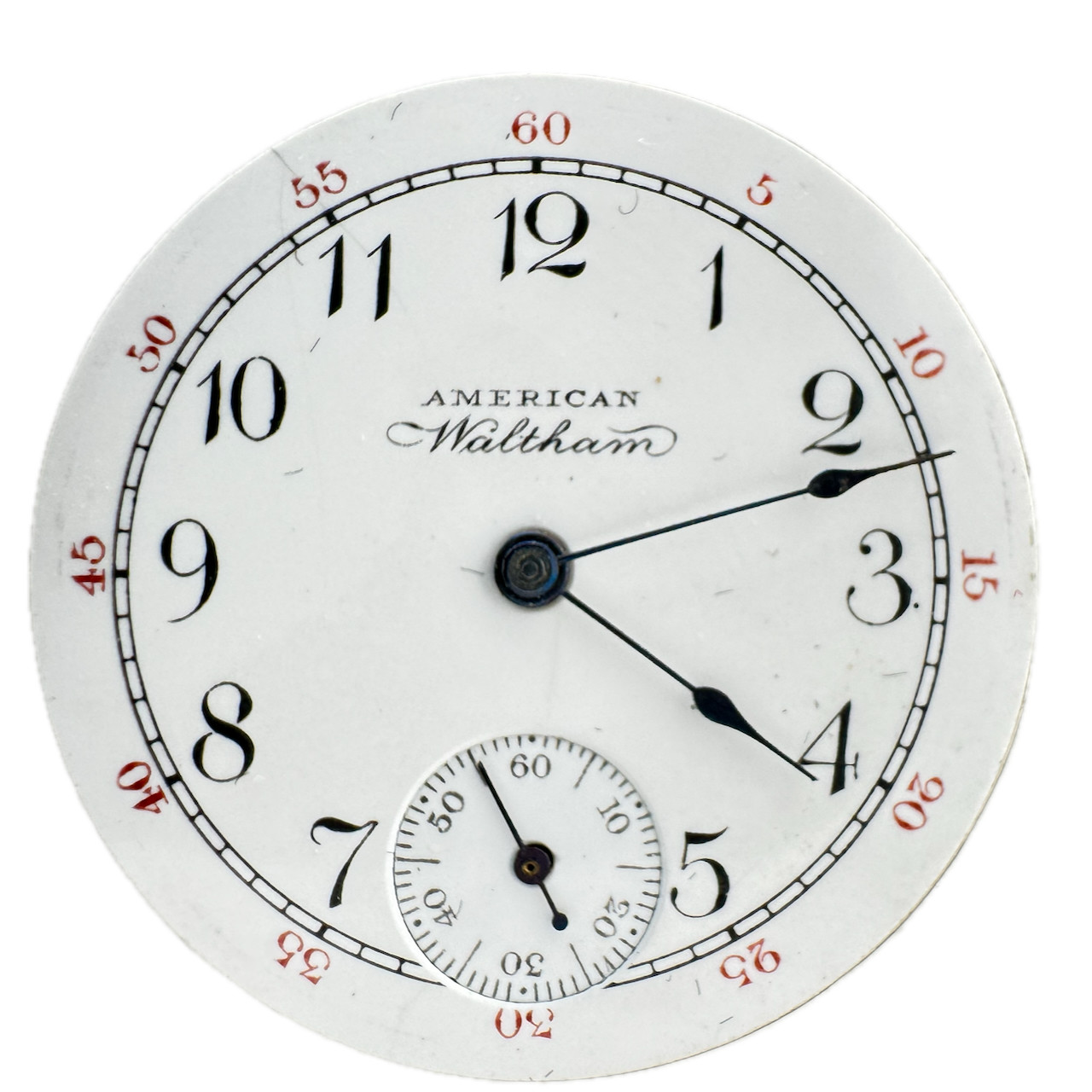 Antique 0s 1901 Waltham Breguet Numerals Hunter Pocket Watch Movement No. 68 USA