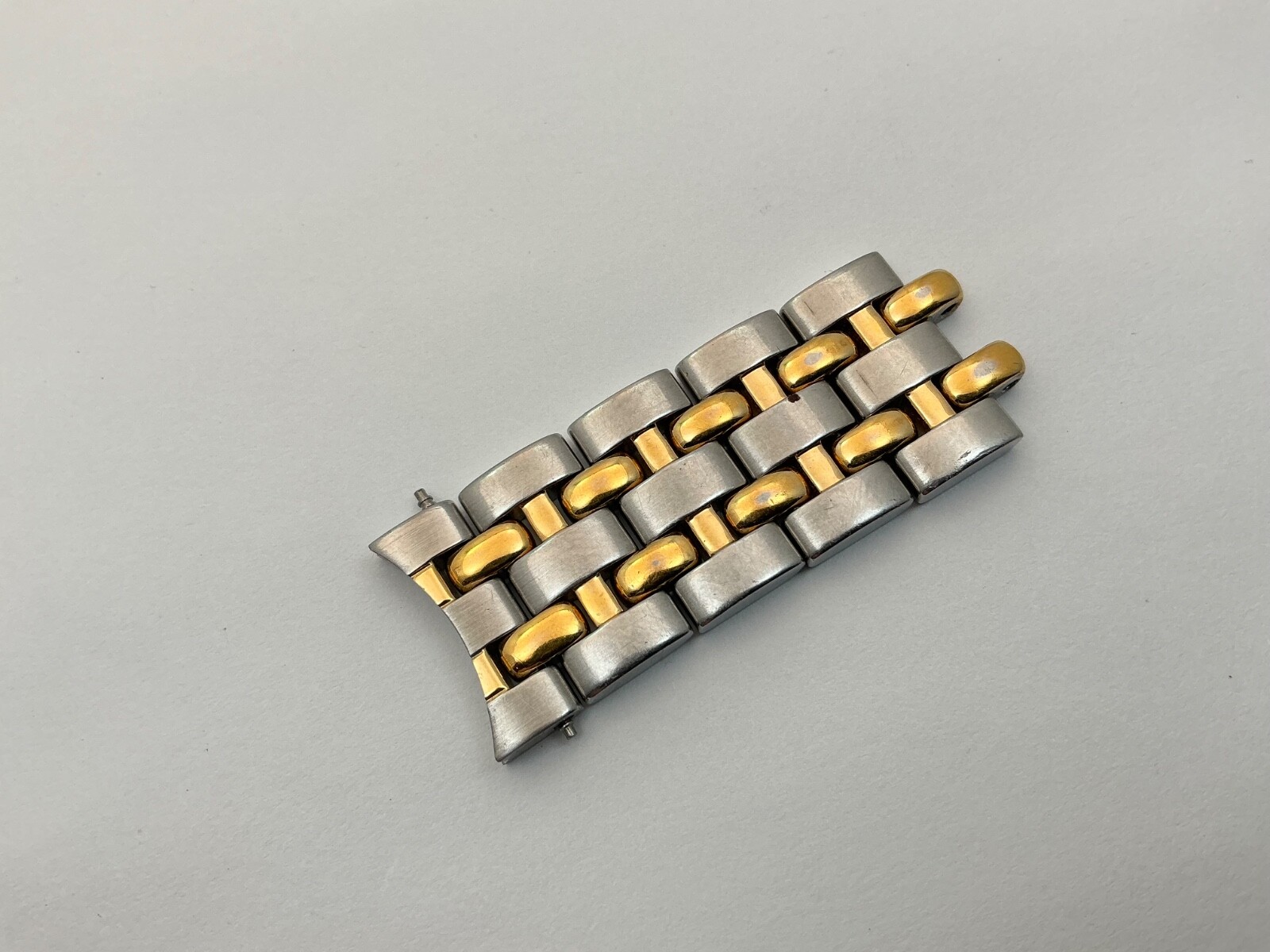 Raymond Weil 5560 gold tone and stainless steel CONTINUOUS partial band 18mm