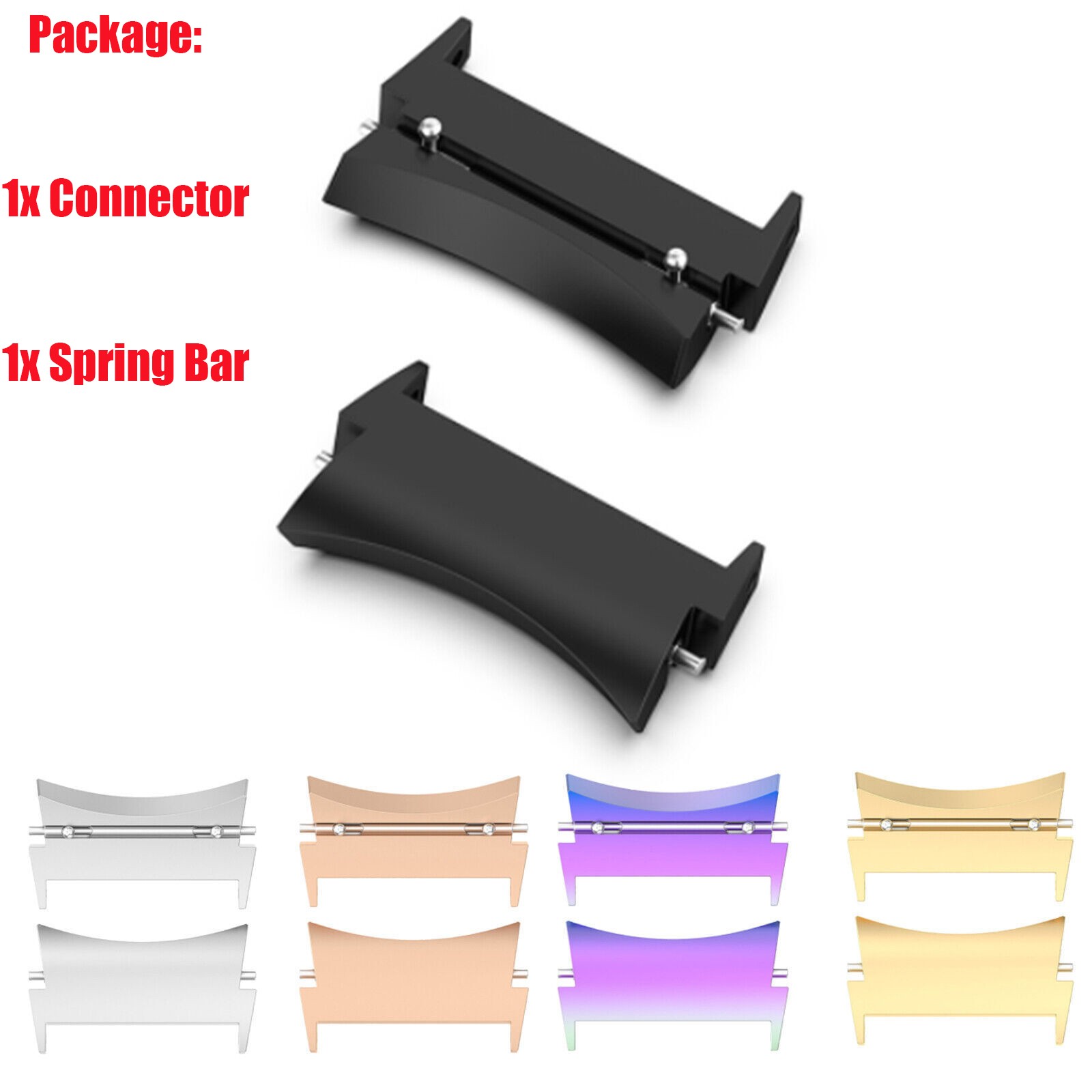 For Samsung Galaxy Watch 4/4 Classic/5/5 Pro Strap Connector Band Link Adapter