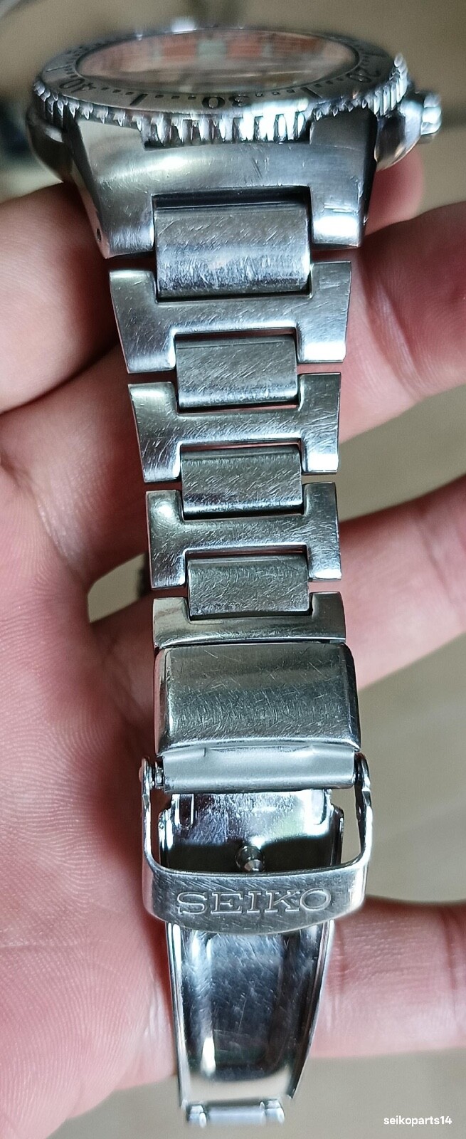 SEIKO KNIGHT RARE ORANGE SKXA61 7S26-01X0 U.S. MARKET 2006 JULY ALL ORIGINAL