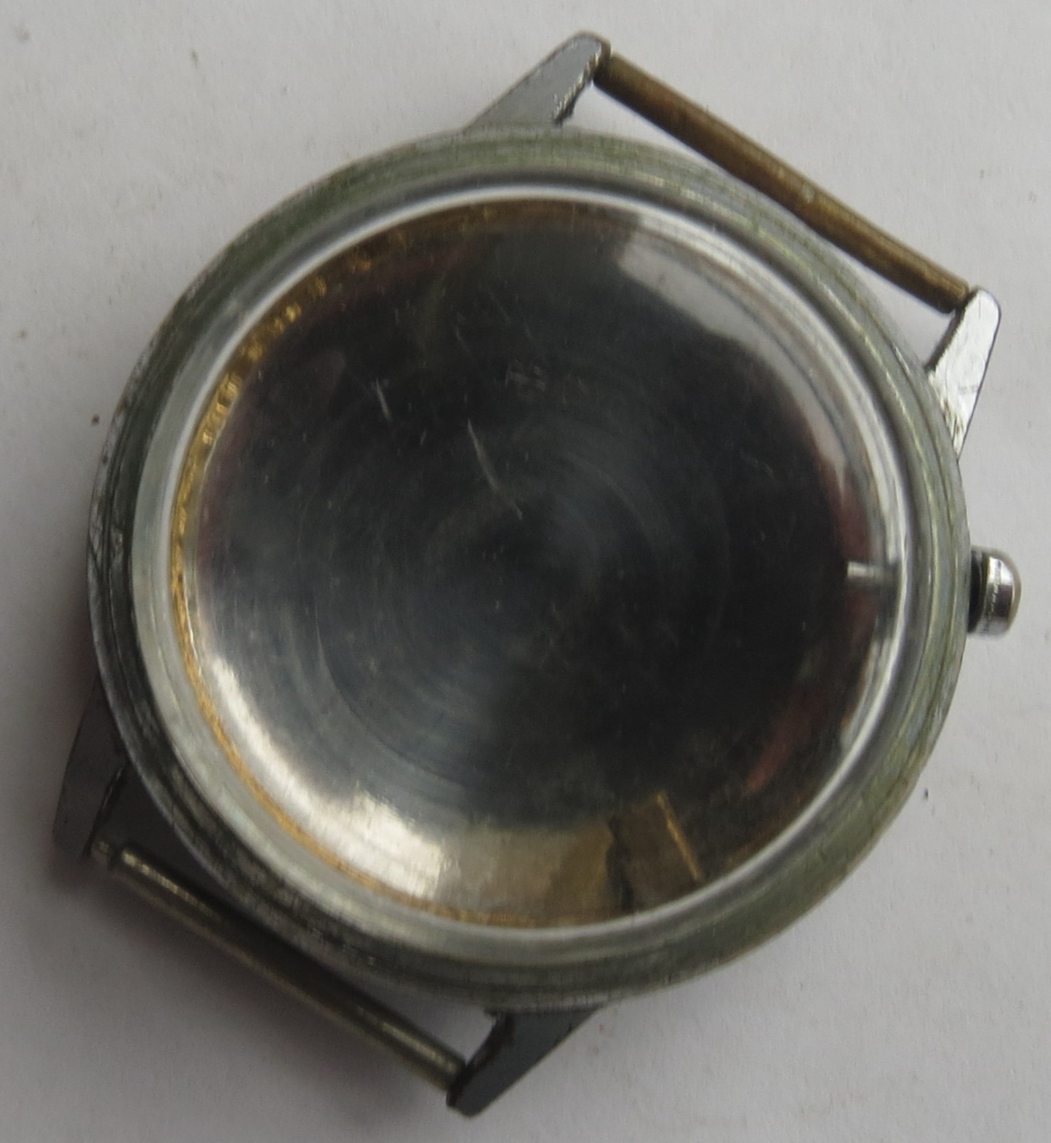 Pierce chronograph mens wristwatch nickel chromiun case 37 mm. in diameter