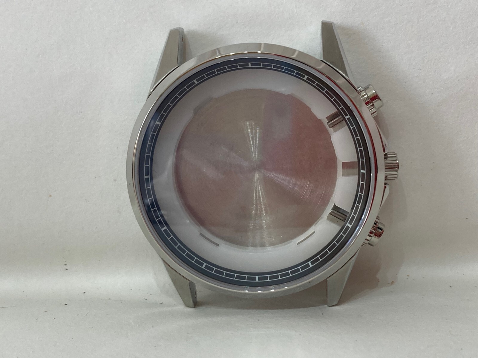 PHILIP WATCH CARIBE WATCH CHRONO STEEL CASE PARTS ACCESSORY NEW.7