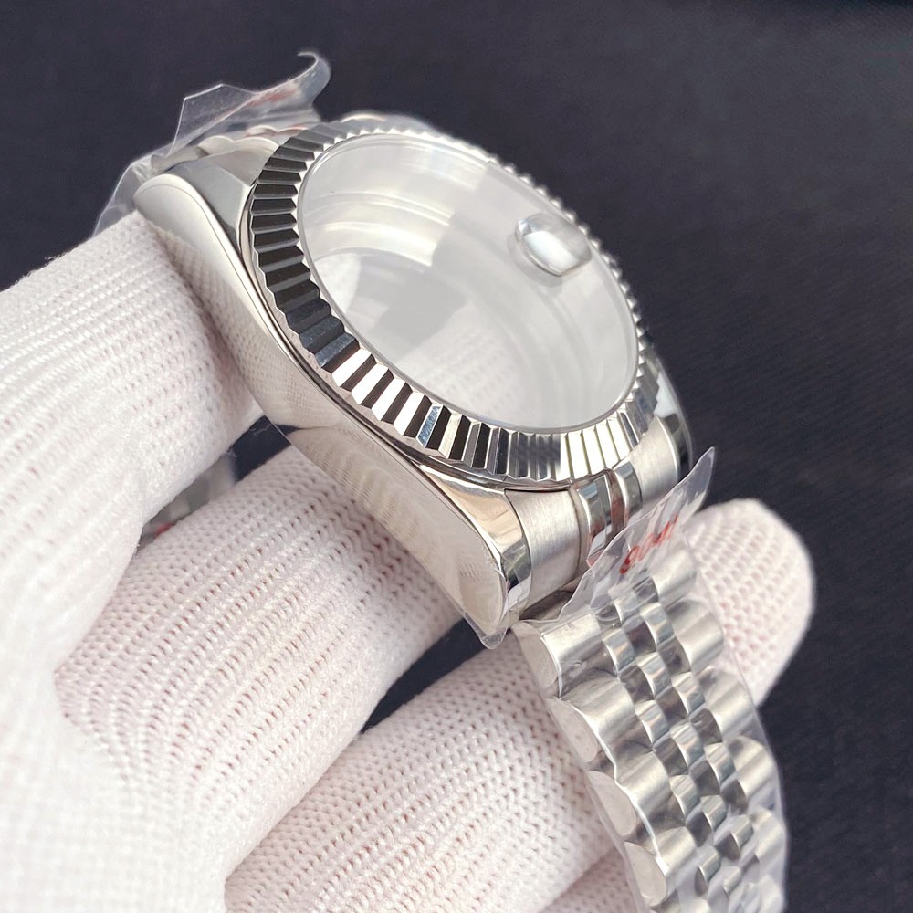 200M Dive 36mm 39mm Fluted Watch Case Sapphire Fit NH35 PT5000 Stainless Steel