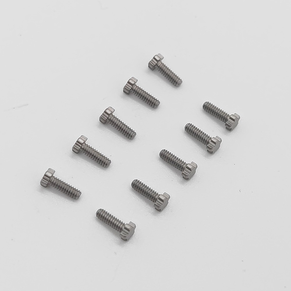 10 Piece 5.16mm 2.38mm 1.34mm 5 Star Gray Screws For Richard Mille Watch Case