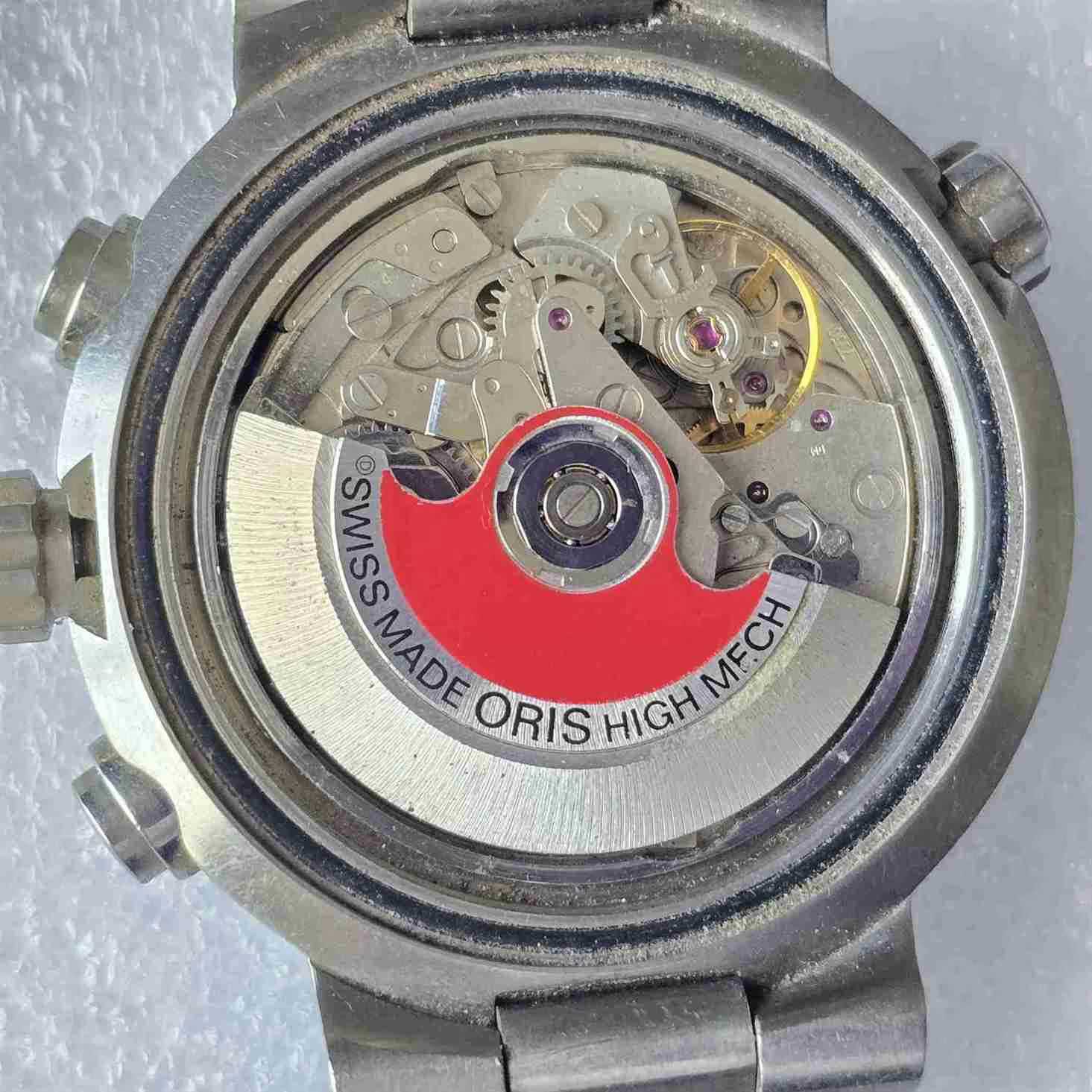 ORIS AQUIS TITAN Chronograph. Ref: 7542. Cal: ETA-7750. For Repairs