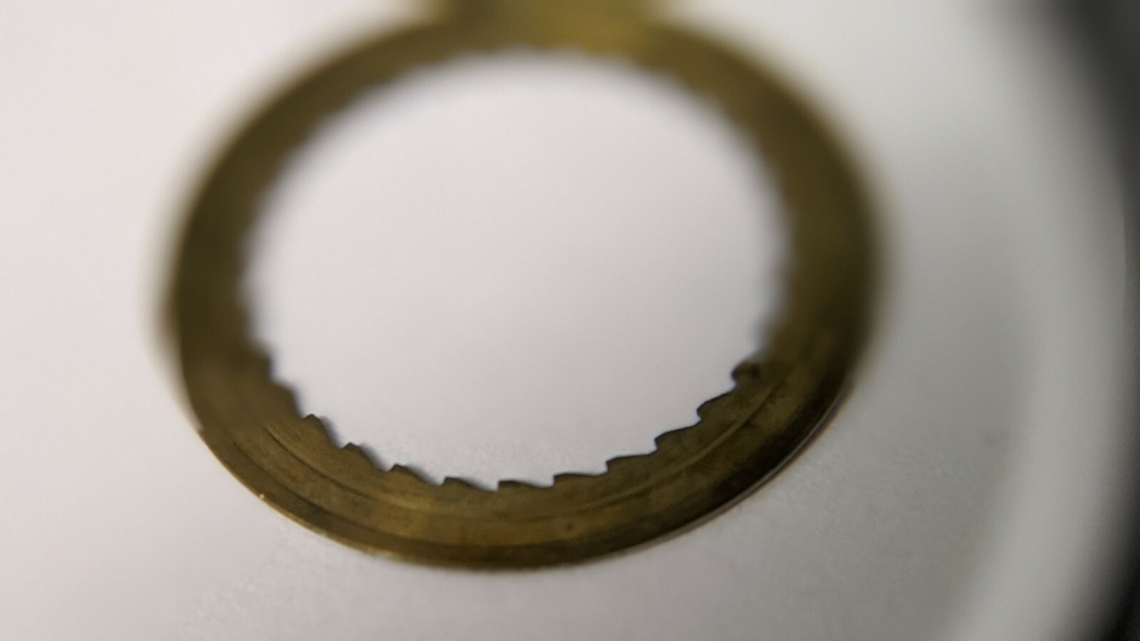 Lecoultre K866 date disk good condition, pre-owned for watch repair/parts