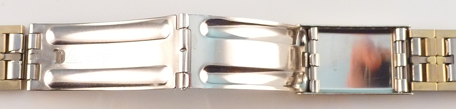 Vintage Stainless Steel & R.G.P. JB Champion Wristwatch Bracelet.