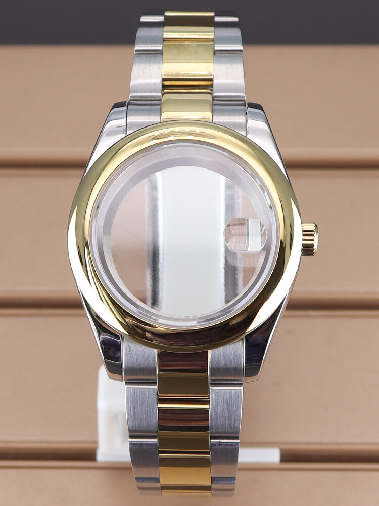 36mm/40mm Watch Case Oyster Bracelet Strap Cyclops Sapphire Glass Sky Overlord