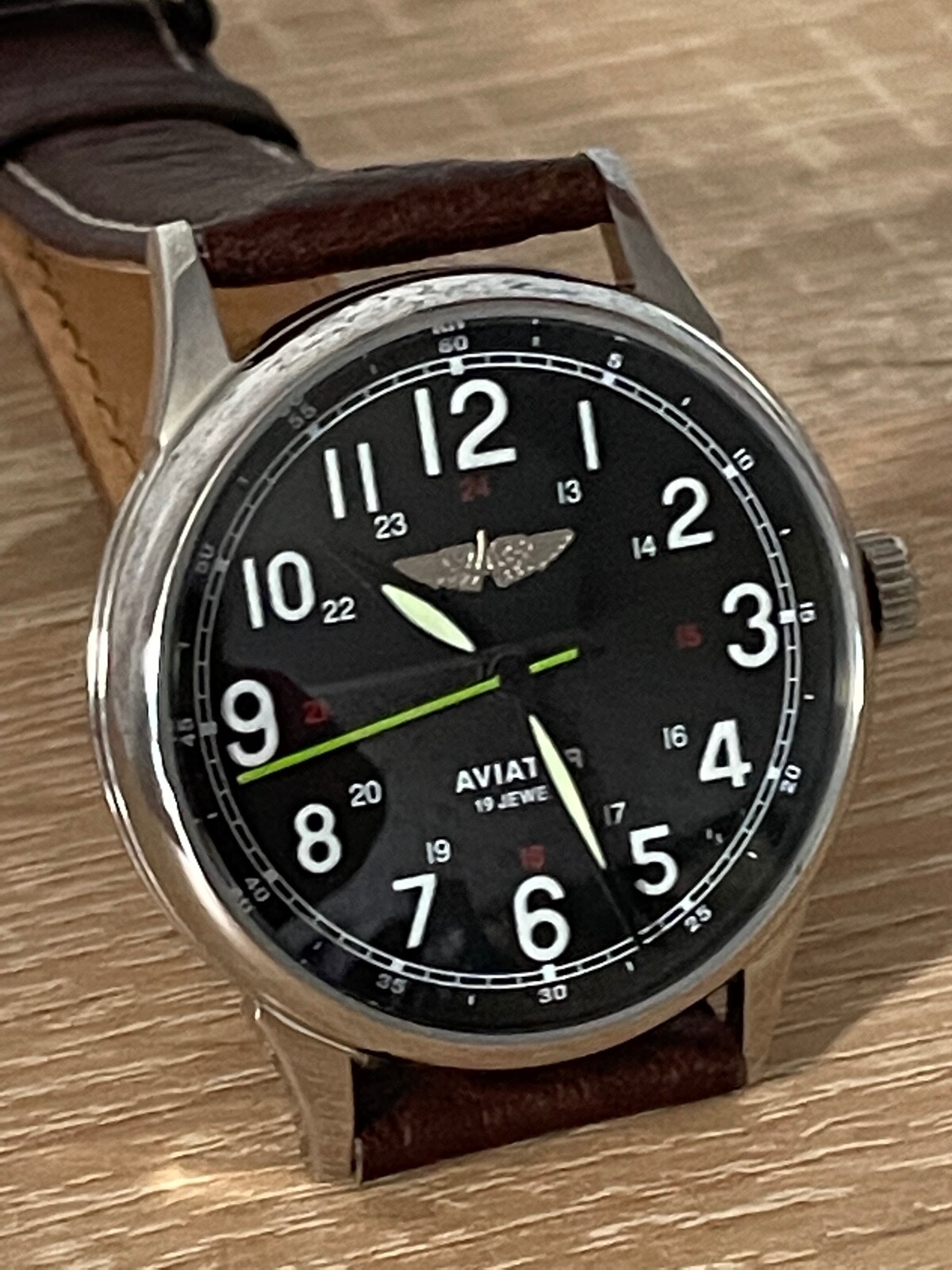 RAKETA 2609 HA mechanism USSR case steel MANS WRISTWATCH NEW marriage