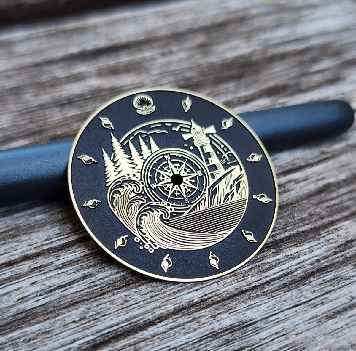 Custom-Made Laser Engraved Watch Dial | Lighthouse – Order any designsize