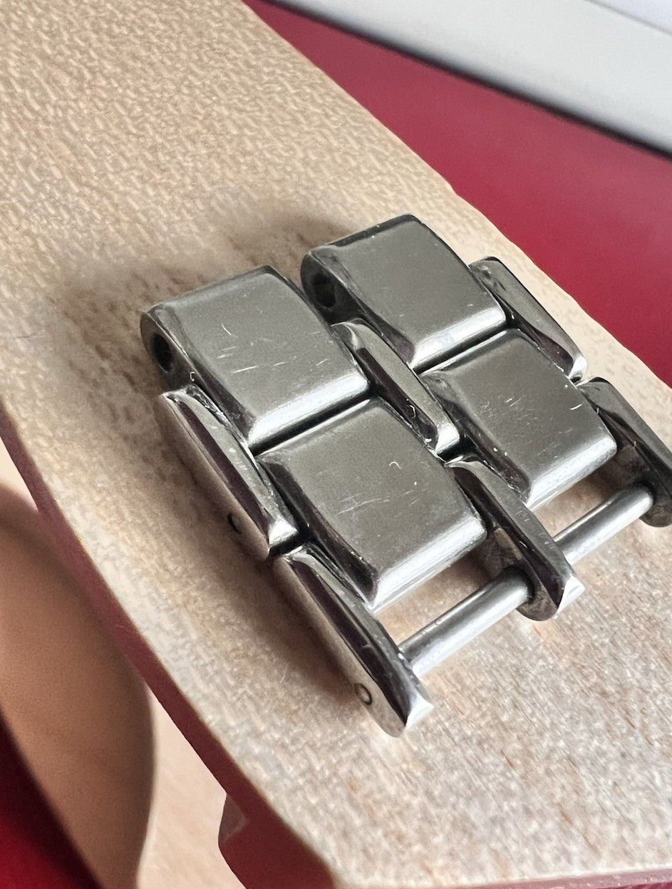Concord Watch Link SARATOGA (Possibly) Stainless Steel 17mm Swiss Made Excelle