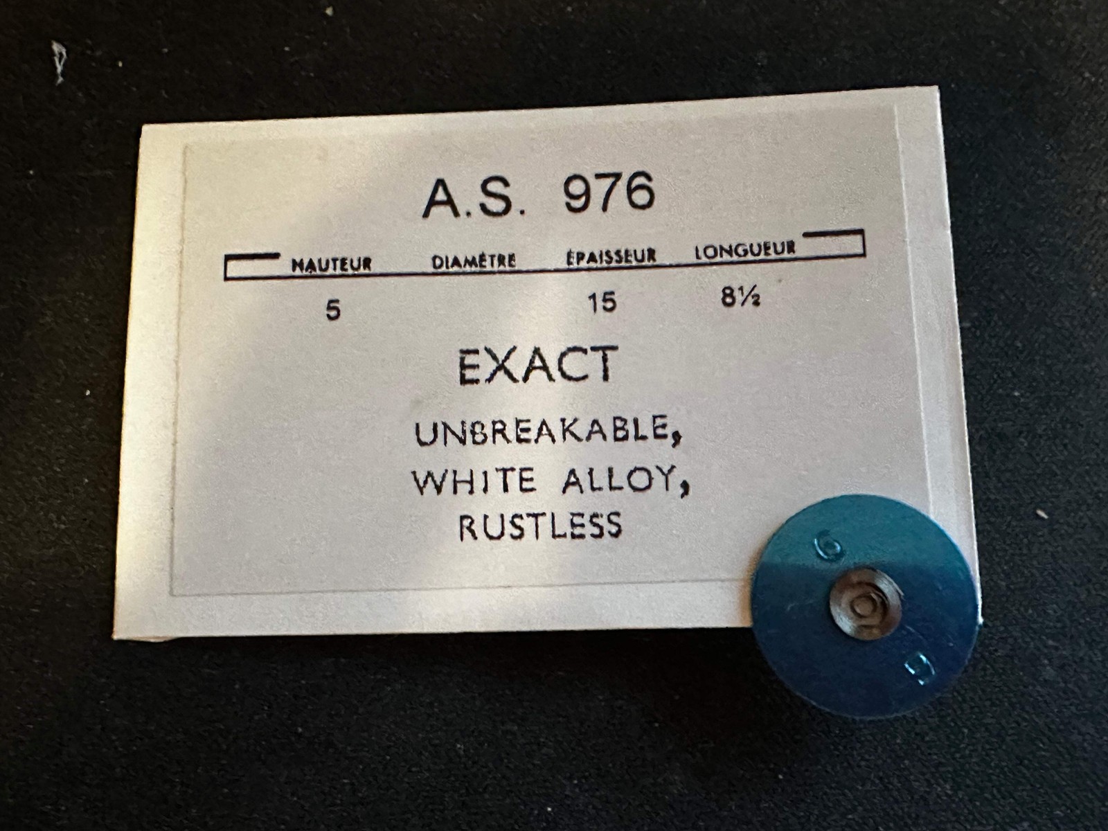 EXACT Mainspring for AS Caliber 976 – Alloy