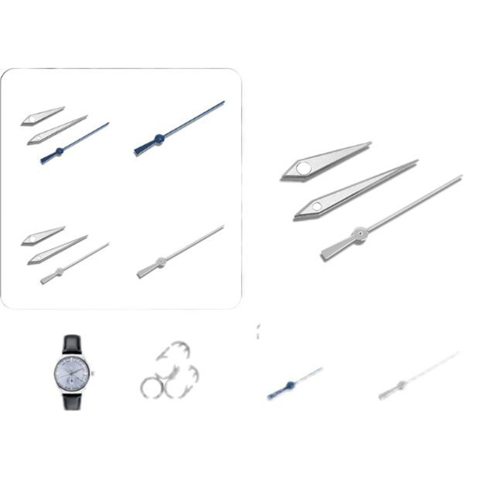 Modified Watch Hands 3 Pins Hands for NH35/NH36/4R/7S Movement Accessories