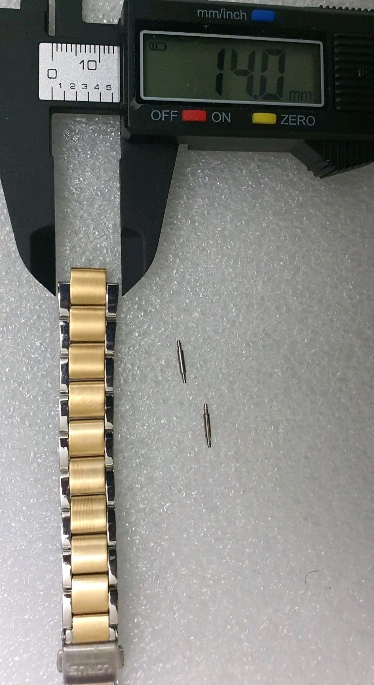 Lorus RHN192X ZDH203 Genuine Two Tone Stainless Steel Bracelet by Seiko 14/180mm
