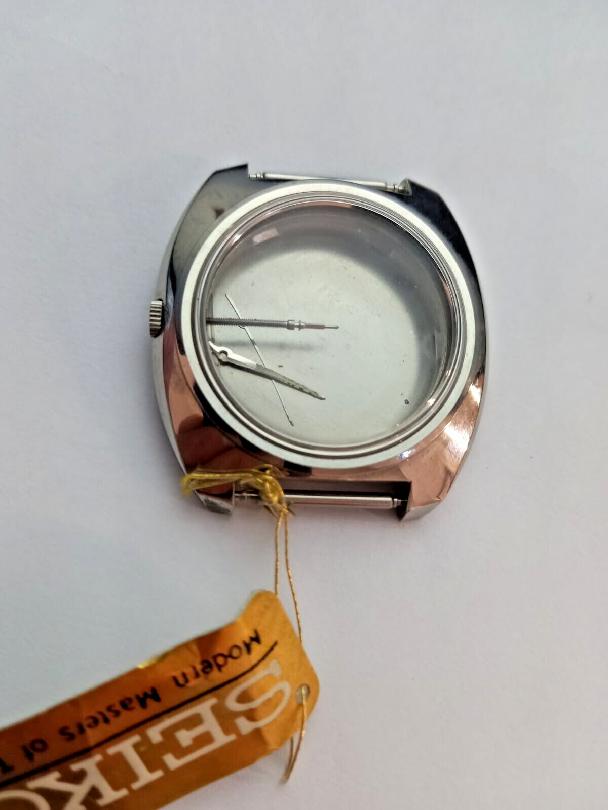 Seiko 7006-7000 Part CASE & Hands & crown Japan – sample NOS 1979