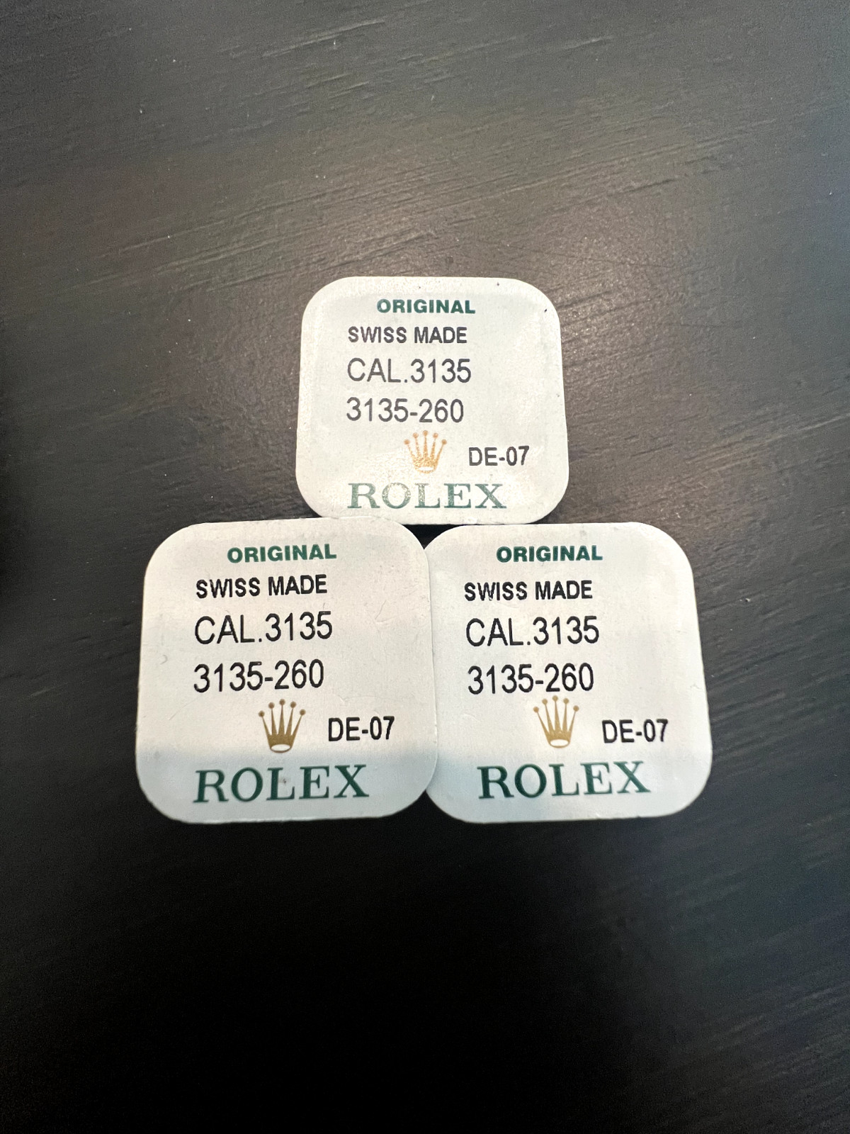 New Sealed Rolex 3135 260 DE-07 Minute Wheel