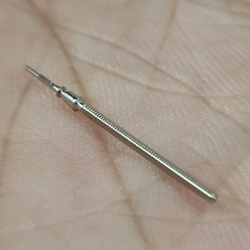 F58622 Steel Replacement Watch Movement Crown Winding Stem fit 1847