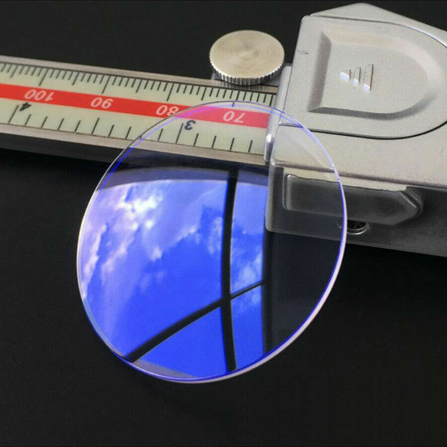 AR Blue 1.2/1.5/2.0mm Thick Double Dome Mineral Watch Glass Crystal Replacement