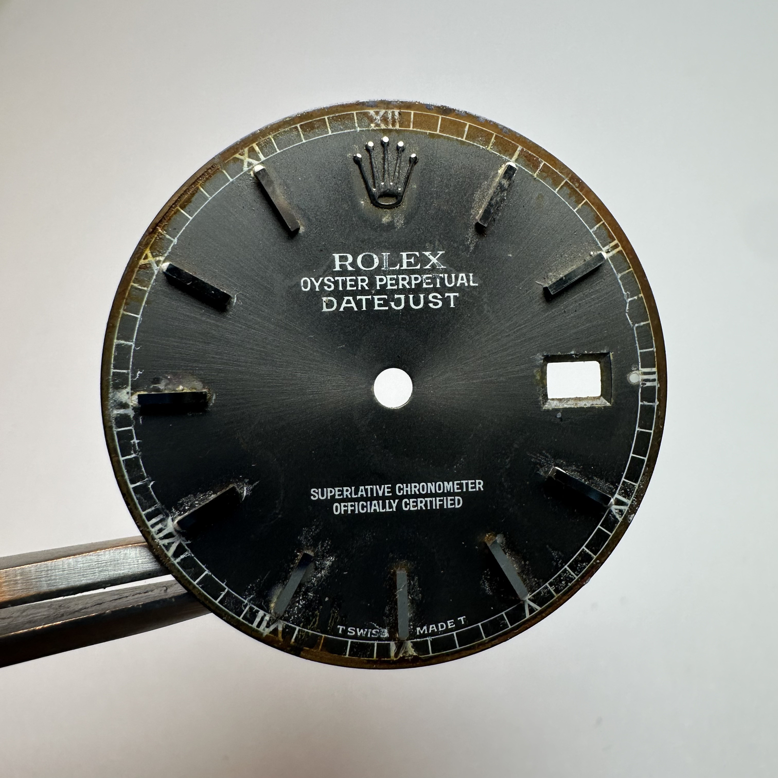 Rolex datejust Grey dial 16234 16220 16200 Damaged see pics
