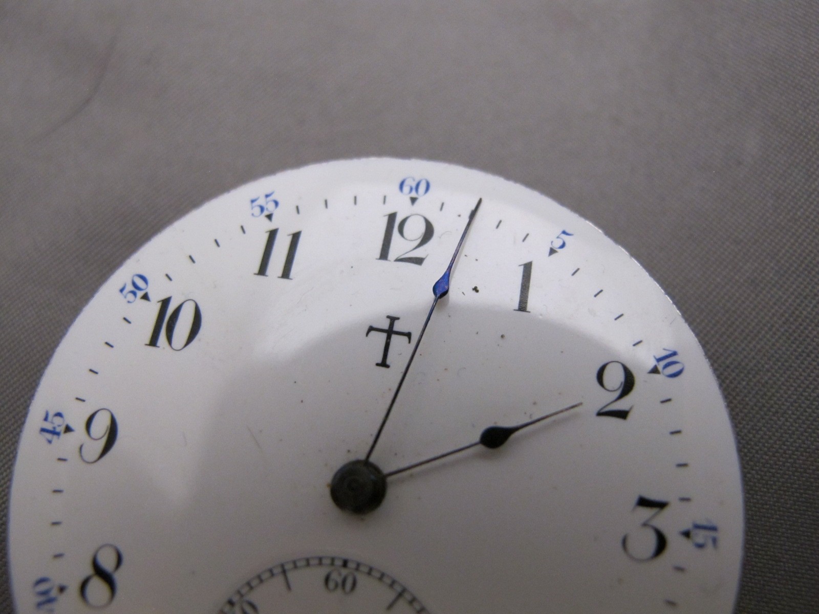 Nice INGERSOLL TRENTON Grade 130 Model 3 16S 7J Pocket Watch Movement-1909