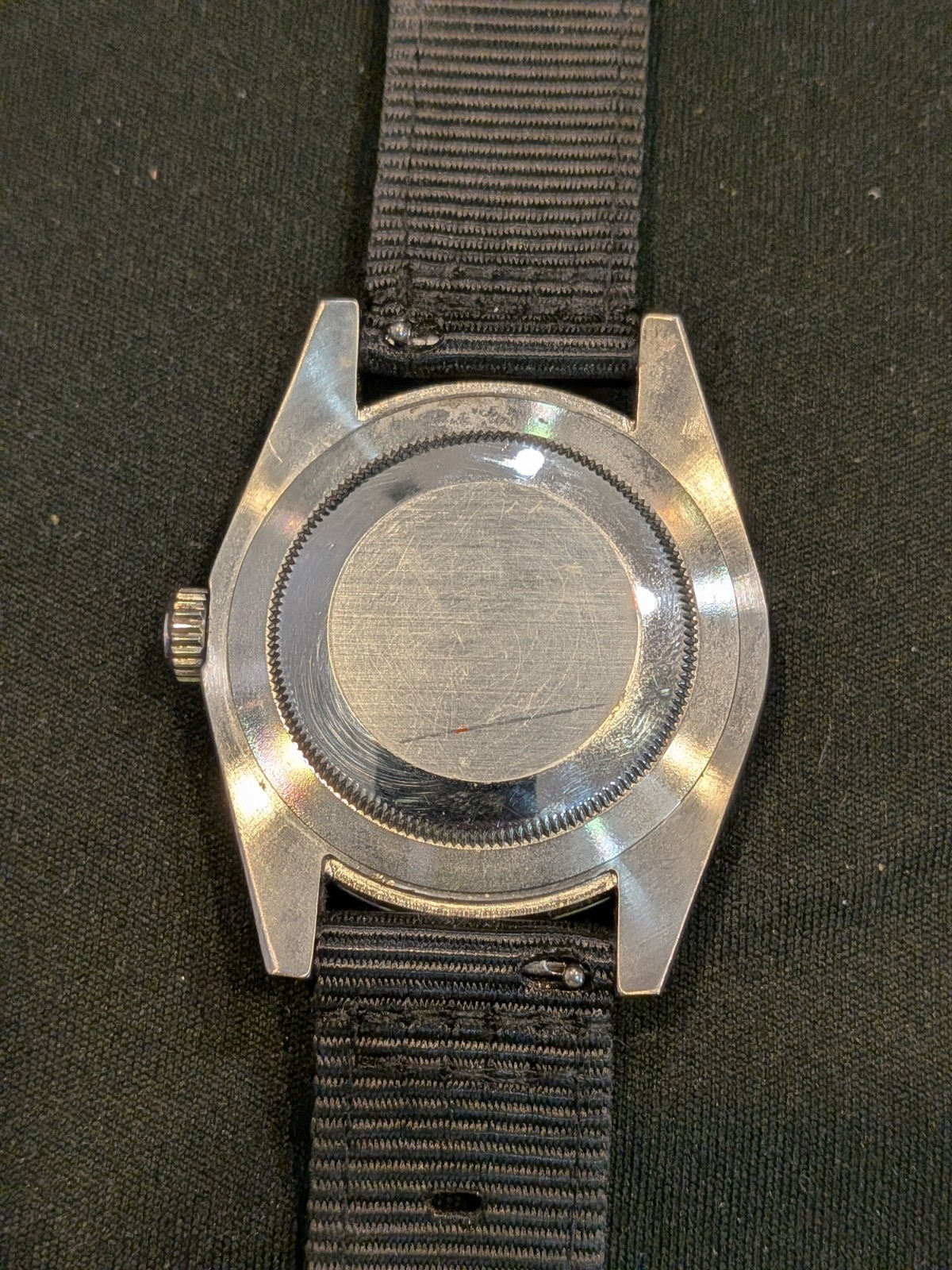 Luminox Blackout MOD Steel Case Sapphire Crystal Read Description