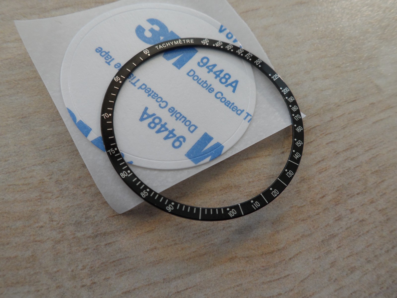 Black Bezel Insert to fit OMEGA Speedmaster 105.003 105.012 145.002 145.012