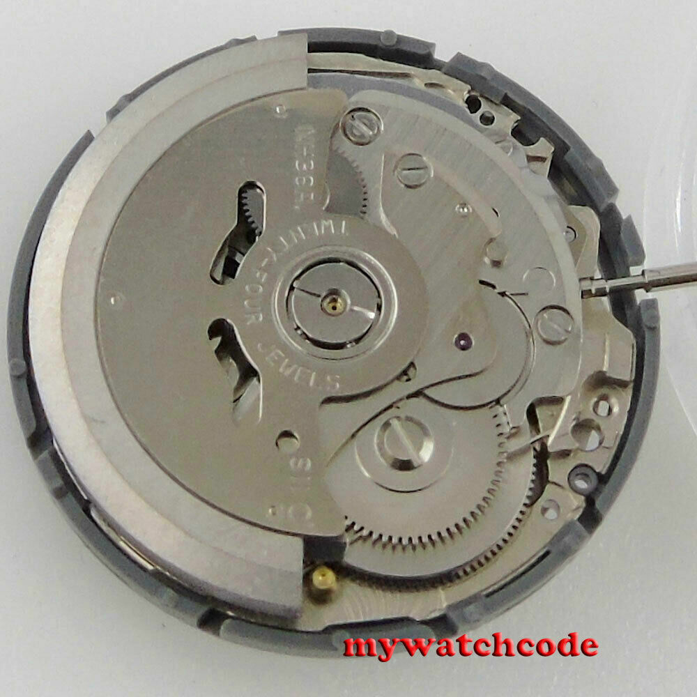 24 jewels Japan NH36A Mechanical Movement 3 & 3.8 O’clock Crown TMI or SII
