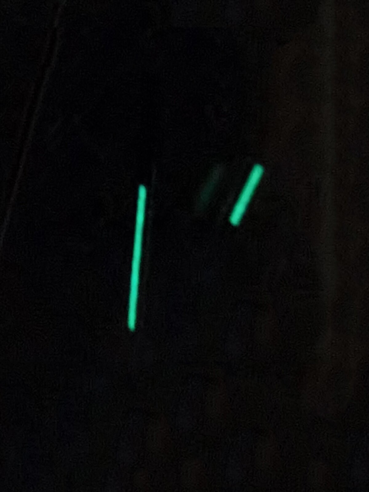 Vintage 6694 Watch Green Luminous Pointer For ETA1225 Mechanical Movement