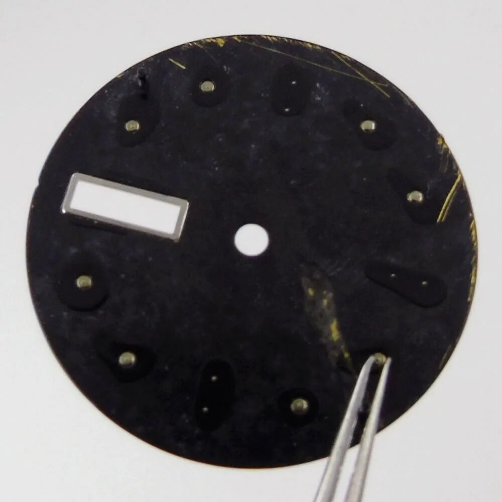 Watch Dial 29mm Spare Parts With Hands Fit NH36/NH36A Date/Day Calendar Window