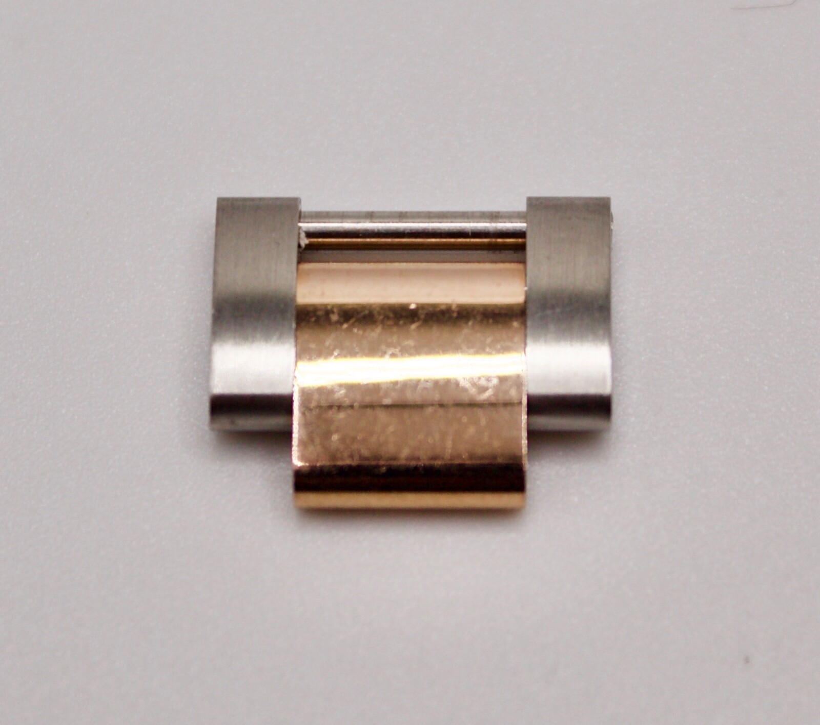 ORIGINAL Genuine Rolex 15.5mm Two Toned Rose Gold Submariner Link
