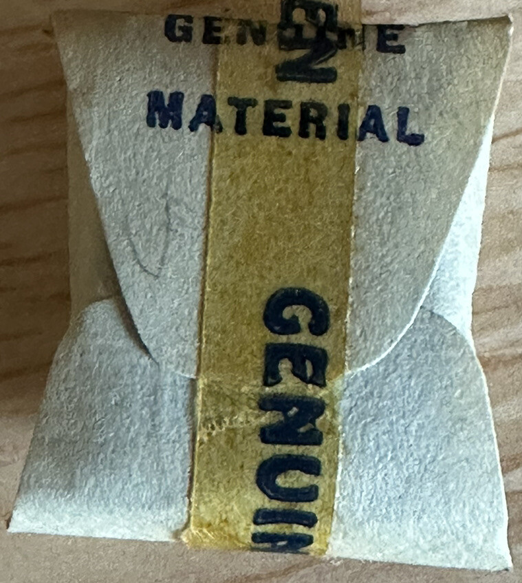 GENUINE GRUEN EB705 CAL381 ESCAPE WHEEL AND PINION WATCH REPAIR PART WP5