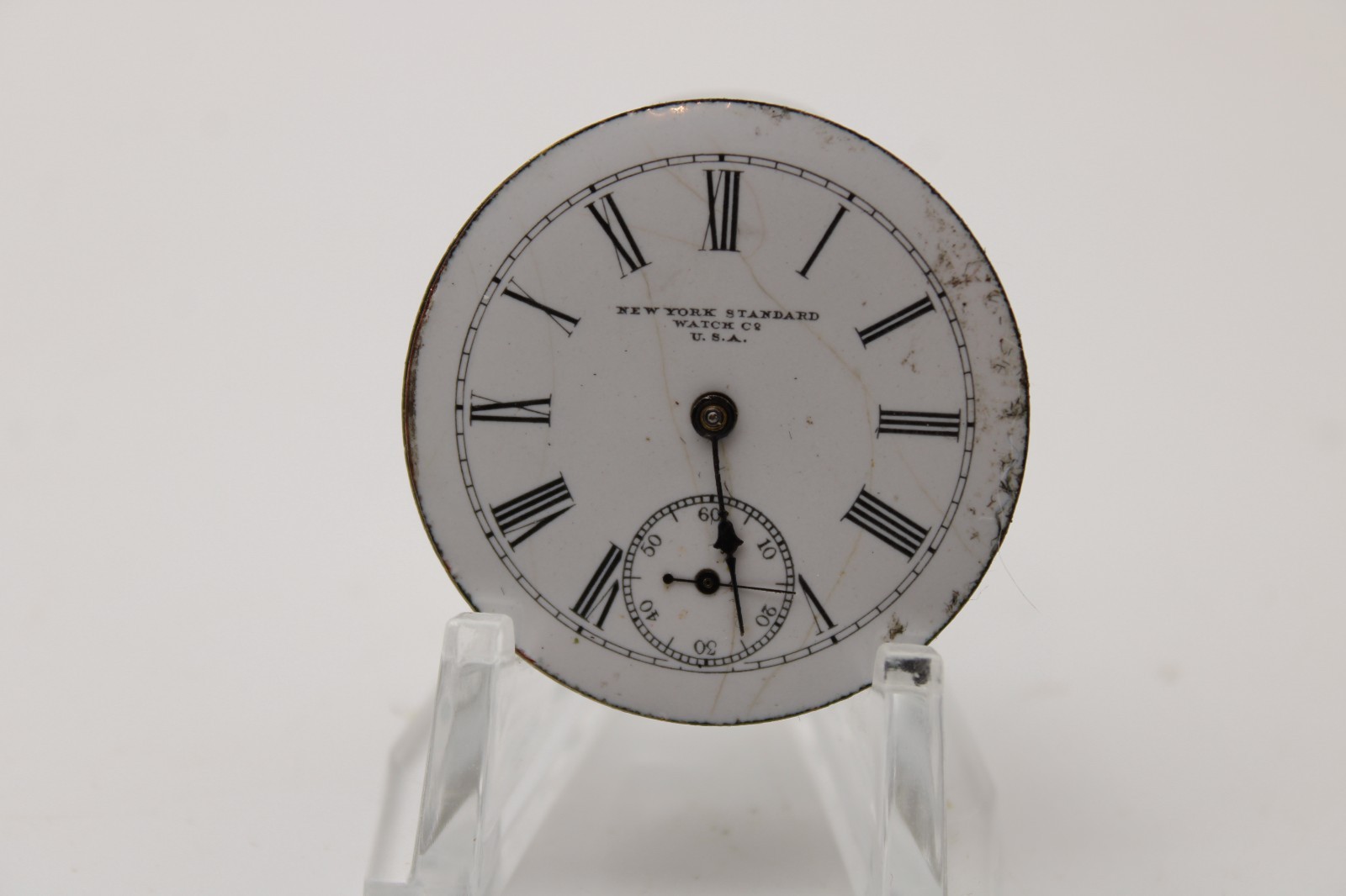 1896 NY STANDARD POCKET WATCH MOVEMENT 1036087 GRADE: 44 6s 7j (SA)