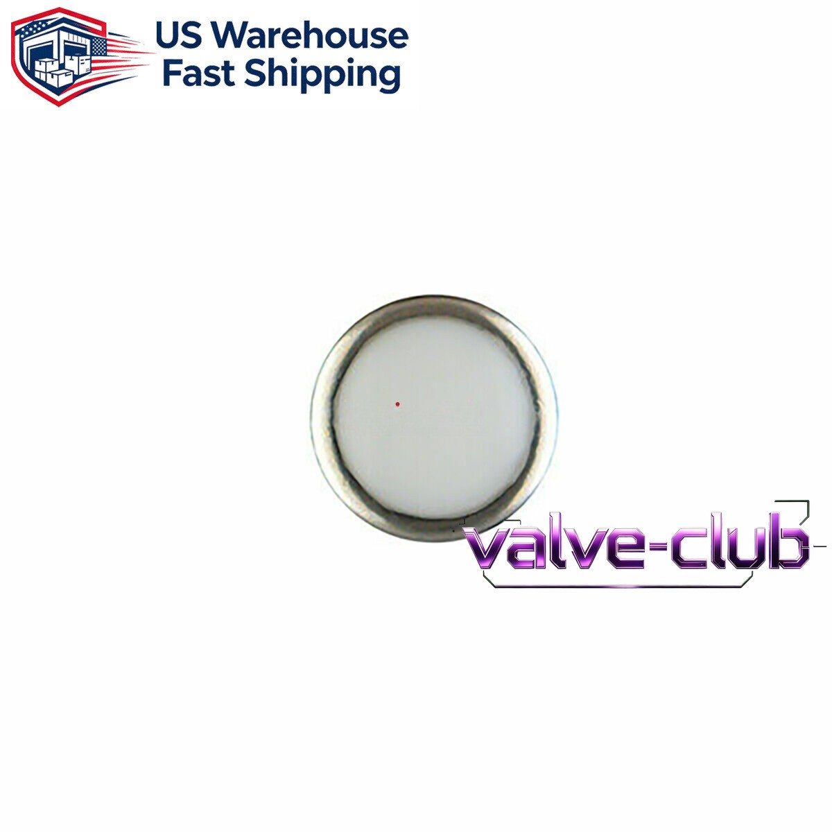 PEARL PIP BLUE LUME FOR BEZEL INSERT FOR ROLEX SUBMARINER CERAMIC 116610 SILVER