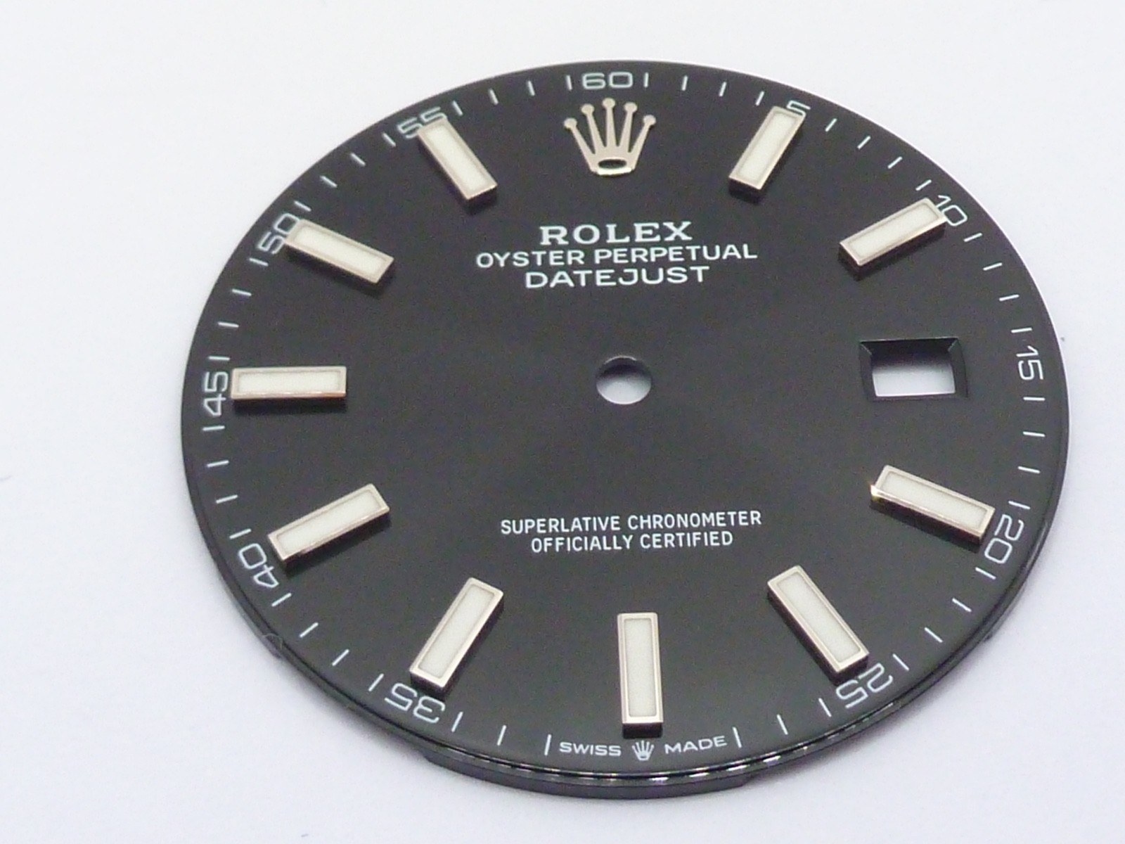 Original Rolex Datejust 126334 126300 Black Stick Dial 41mm New 2025