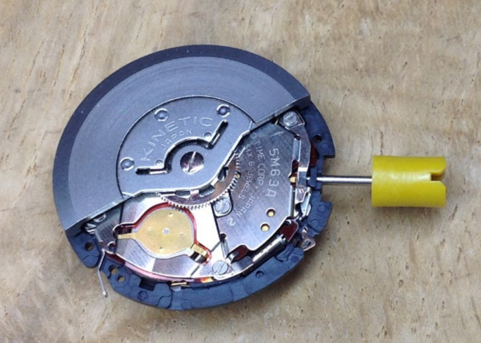 Seiko 5M63A Kinetic Watch Movement – Untested Parts / Repair